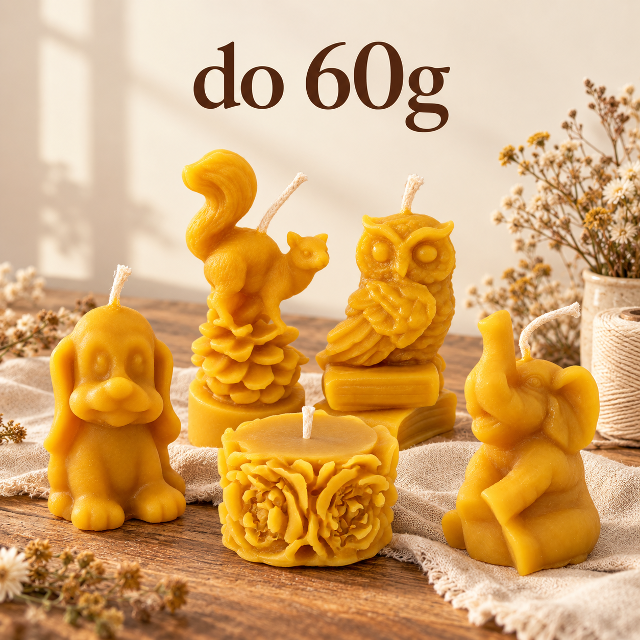 Sviečky do 60g